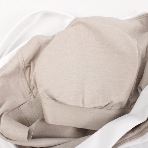 NWT Lululemon Exerlux Asymmetrical Tennis Tank Top in White Size 8 (B/C Cup) - Picture 5 of 10